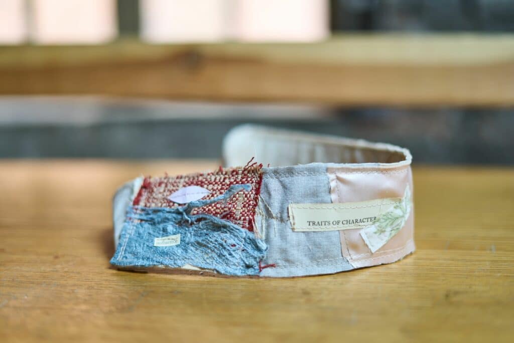 I Give To You sculptural textile artwork